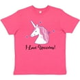 thumbnail image 3 of Inktastic Unicorn Girls Cute Fantasy Gift Youth T-Shirt, 3 of 5