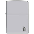 thumbnail image 2 of Zippo 46396 Armor Chrome Flame Design Windproof Pocket Lighter, 2 of 7