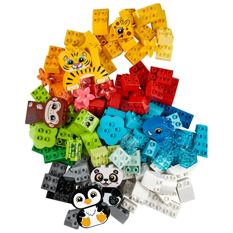 LEGO DUPLO Classic Creative Animals 10934 Building Toy Set (175 Pieces)