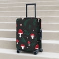 thumbnail image 2 of Lsque Amanita Mushroom Printed Luggage Cover, Travel Luggage Protector,Scratch and Dirt Resistant, Fits 18-32 Inch Luggage - X-Large, 2 of 9