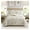 Ophelia Blush, variant on Subtle Blue Checker Cottage Quilt Bedding Set – 3‑Piece 100% Cotton Reversible Patchwork Quilt with Shams, Lightweight All‑Season Bedspread for King