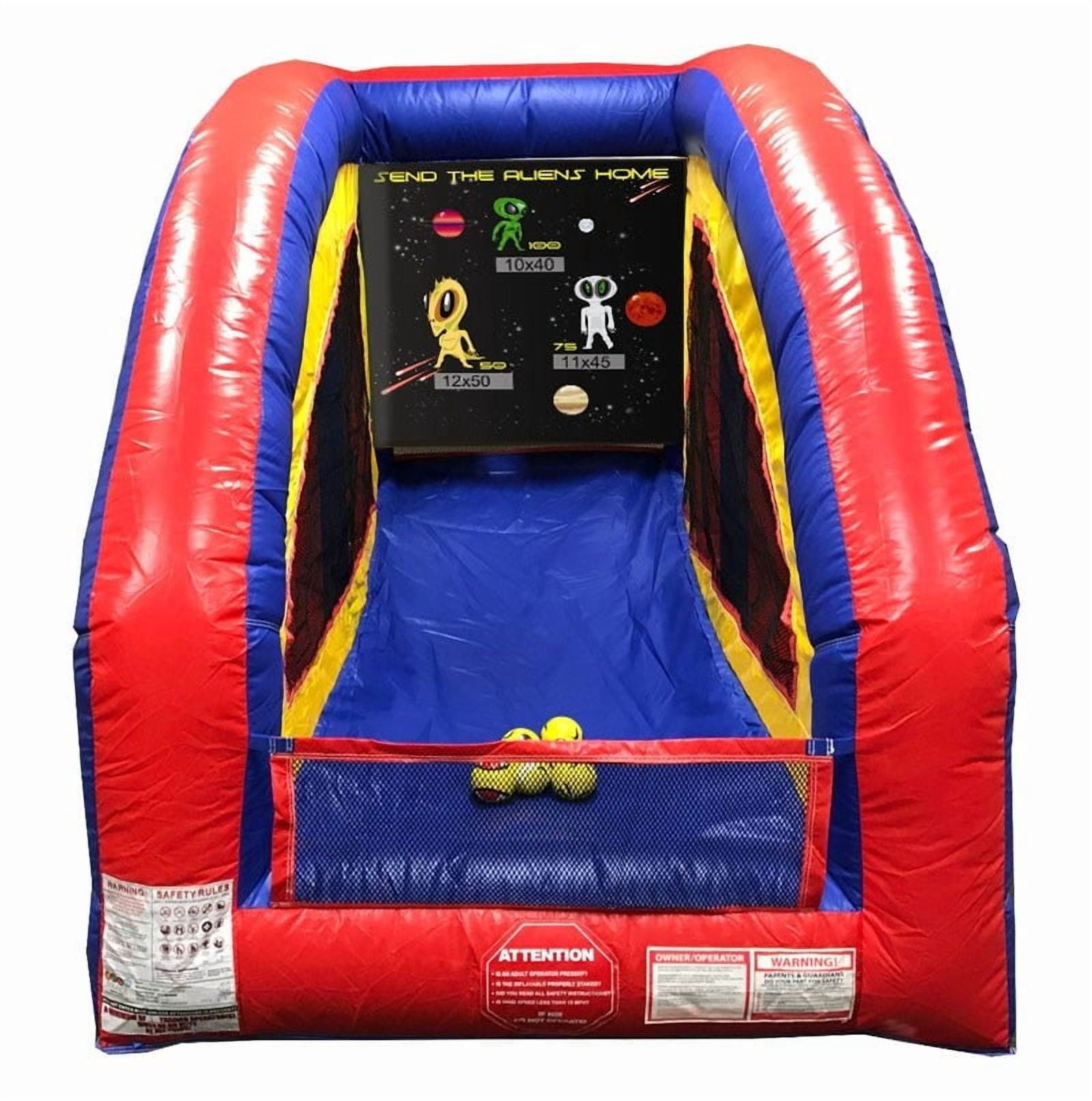 Pogo UltraLite Commercial Inflatable Air Frame Game, Send the Aliens Home