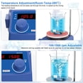 thumbnail image 3 of Agitador magnético Hot Plate FOUR E'S SCIENTIFIC Max 5L 280°C, 3 of 6