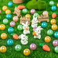 thumbnail image 3 of Easter Wall Decor Easter Decorative Arrangements Easter Vase Fillers Multicolor Pearls Home Party Decorative Arrangements Farmhouses Decorations Table Centerpieces, New, Multicolor, 3 of 9