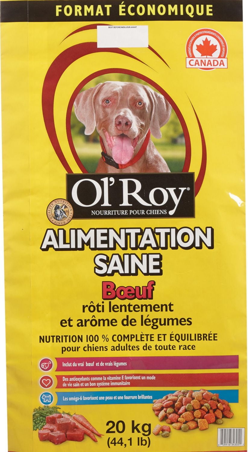 Ol' Roy Healthy Nutrition Slow Roasted Beef & Vegetable Flavour - Dry food for Adult dogs