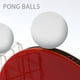 50- Pack Premium Ping-Pong Balle d'Entraînement Avancé Balle Légère Durable Sans Couture Boules Blanc – image 2 sur 9