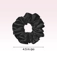 thumbnail image 4 of Scunci Oversized Black Scrunchie, 4 of 5