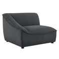 thumbnail image 4 of Modway Comprise 3-Piece Sofa in Charcoal, 4 of 10