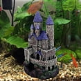 thumbnail image 4 of Decoración Del Castillo Del Acuario, Adorno De La Casa Del Tanque De Peces De Resina Realista Inodoro Respetuoso Con El Medio Ambiente Para Agua Salada, 4 of 7
