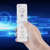 Generic Professional Ergonomic Design Location Remote Controller For Nintendo Wii-White