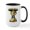 White/Black Inside, variant on CafePress - Bumblebee Mugs - 15 oz Ceramic Large White Novelty Mug