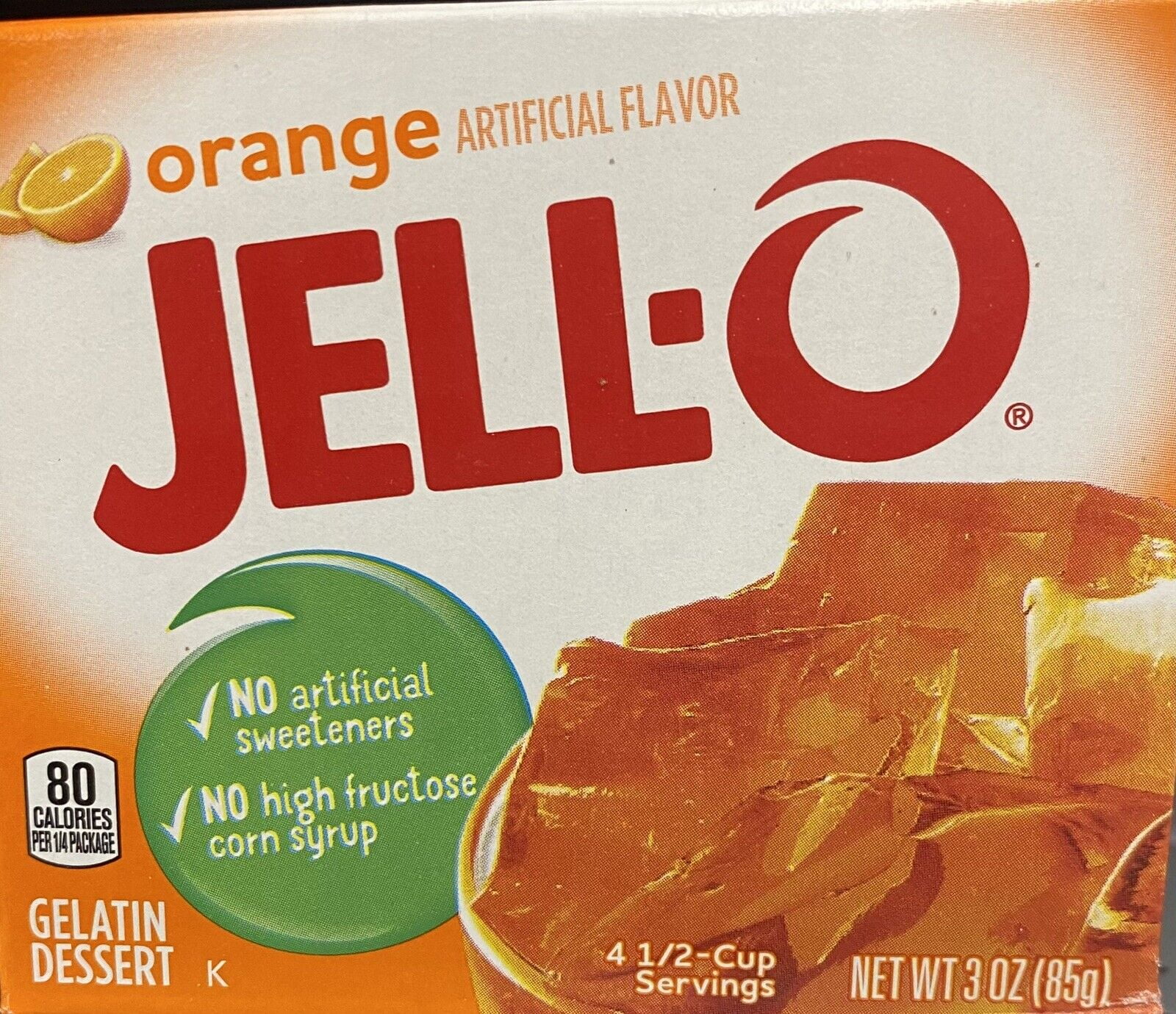 4-Pack) Jell-O Apricot Flavored Instant Gelatin Dessert Mix 4-Pack) Jell-O Apricot Flavored Instant Gelatin Dessert Mix
