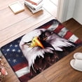 thumbnail image 2 of Dmlowu 4th of July Decorations Bathroom Rugs 16x24" Non Slip Patriotic Kitchen Mats for Floor Comfortable Quicker Dry Rugs for Living Room, 2 of 9