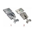 thumbnail image 3 of Public Restroom Toilet Indicator Lock, Stainless Steel Material Emergency Release Surface Mounted Privacy Handle Lock for Bathroom WC (1PC), 3 of 5