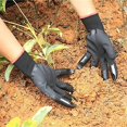 thumbnail image 5 of 10 pares de guantes de jardinería de alta calidad, guantes de goma de plástico ABS para jardín con garras, fáciles de cavar y plantar, 5 of 5