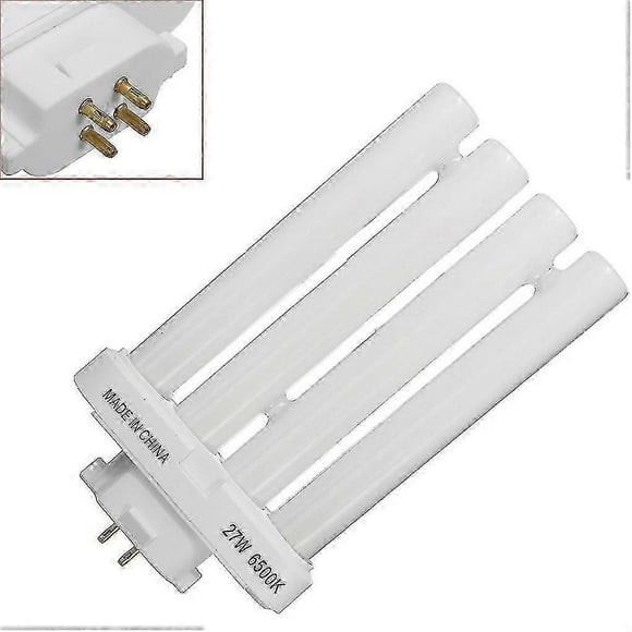 FML 27EX-N 27W 4 Pin Quad Tube Energy Saving Compact Fluorescent Light Bulb 6500K 4 Rows Light Bulb
