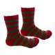 thumbnail image 5 of Calcetines navideños peludos para mujer, cómodos calcetines navideños para las fiestas, calcetines cálidos de invierno. Rayas Rojas Verdes, 5 of 9