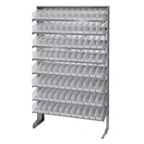 Single Sided Pick Rack with 96 Storage Bins