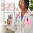 thumbnail image 3 of Best Gifts For Nurses - New Nurse Gifts For Women-Nursing Student Gifts- Nurse Practitioner- Nurse Appreciation Gifts-Nurse Graduation Gifts-Nutrition Facts 20Oz Nurse Cup Tumbler, Pink, 3 of 6