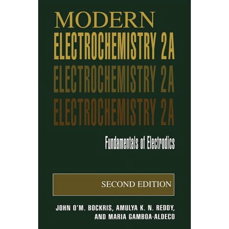 Modern Electrochemistry 2a: Fundamentals of Electrodics (Paperback)