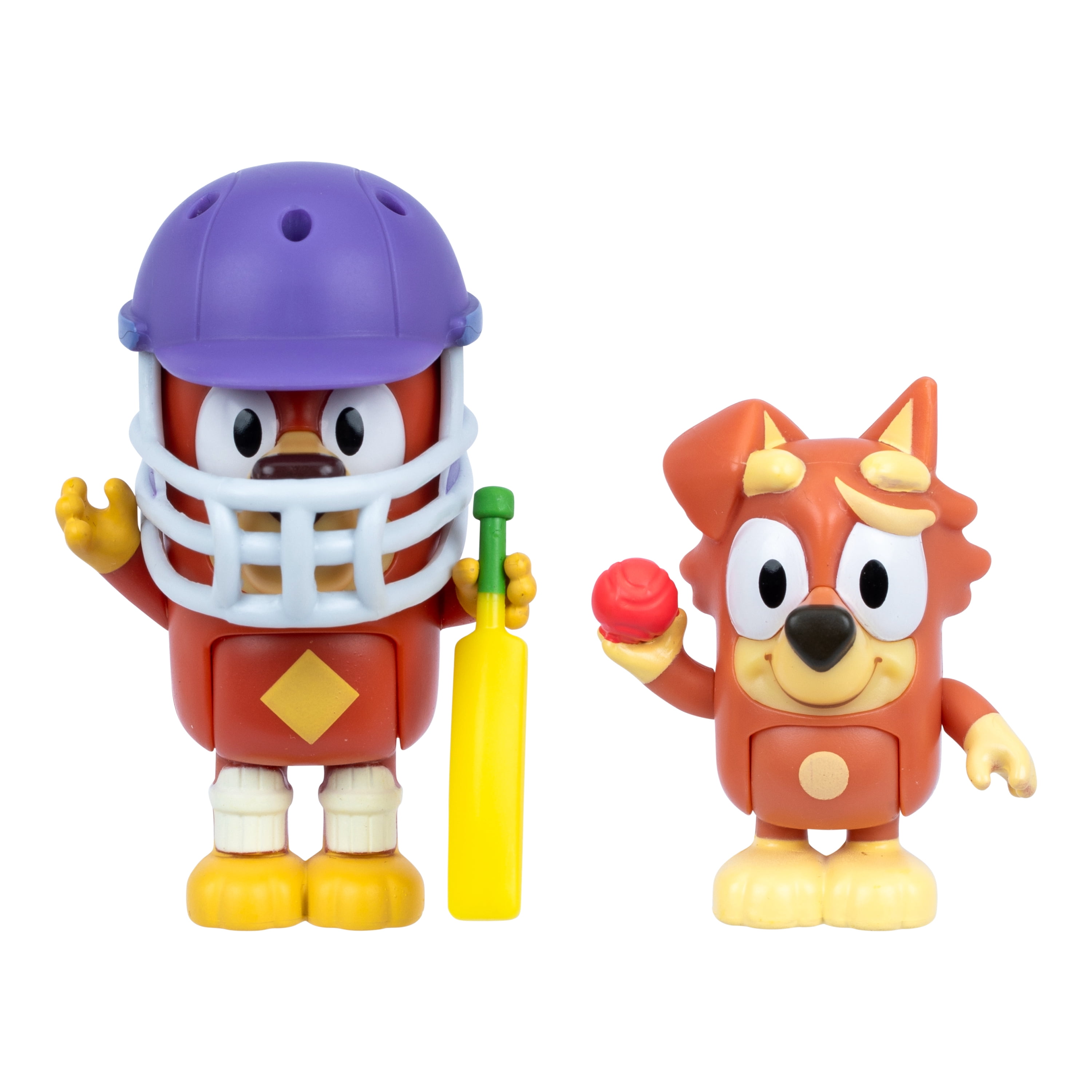 Bluey Cricket Figure 2-Pack. 2 Episode-Themed Poseable Figures. Recreate Moments from the Episode Cricket. Ages 3+