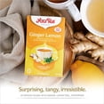 thumbnail image 3 of Yogi Tea Organic Ginger Lemon 17's, British Import (Pack of 3), 3 of 5