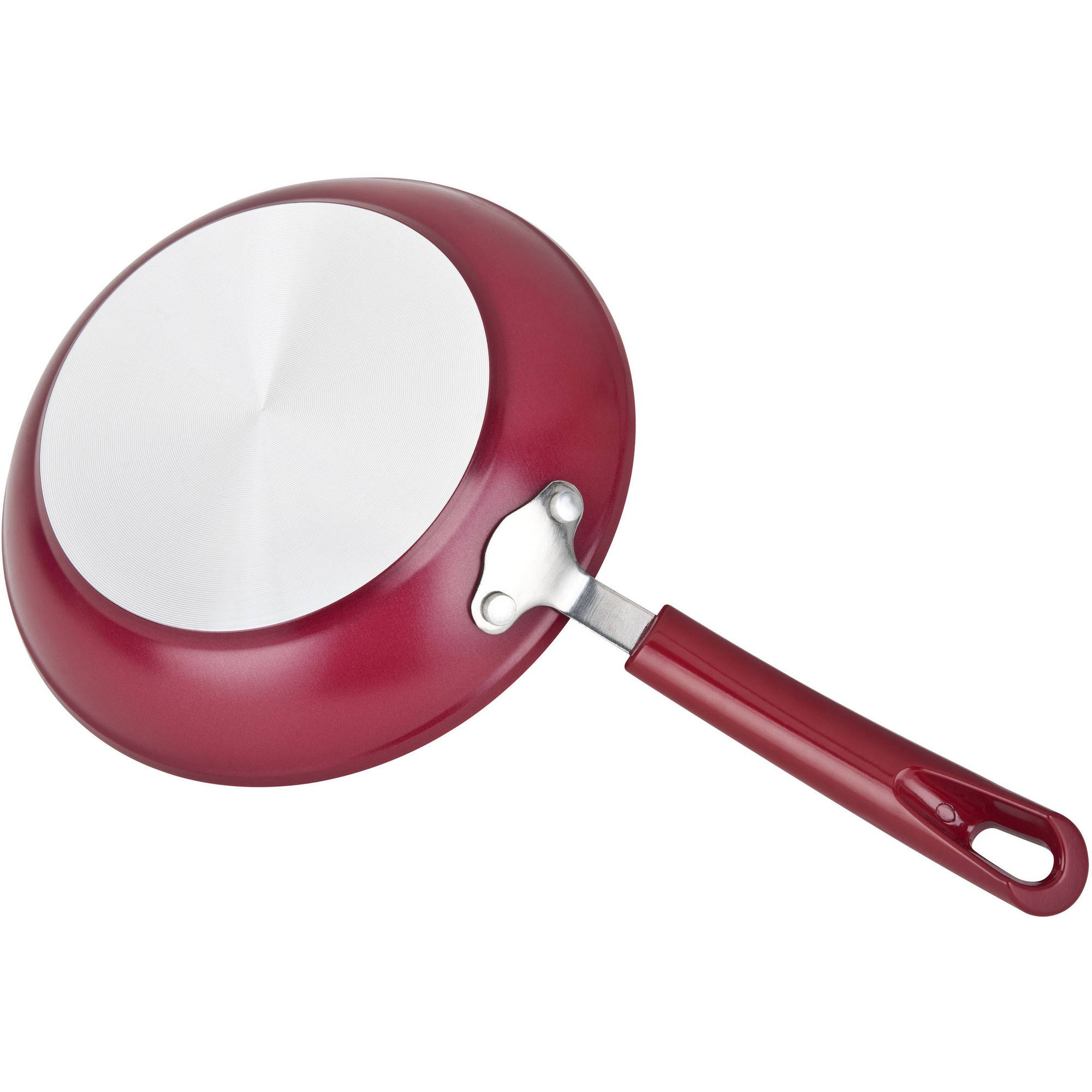 Mainstays 3-Piece Forged Skillet Set, Red - image 2 of 4