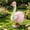 Pink, variant on Chiffon Skirt Dress-Up Set With Matching Headwear For Porch Goose Statue, Elegant Garden Lawn Outdoor Display Decor For Spring Summer Parties Prop