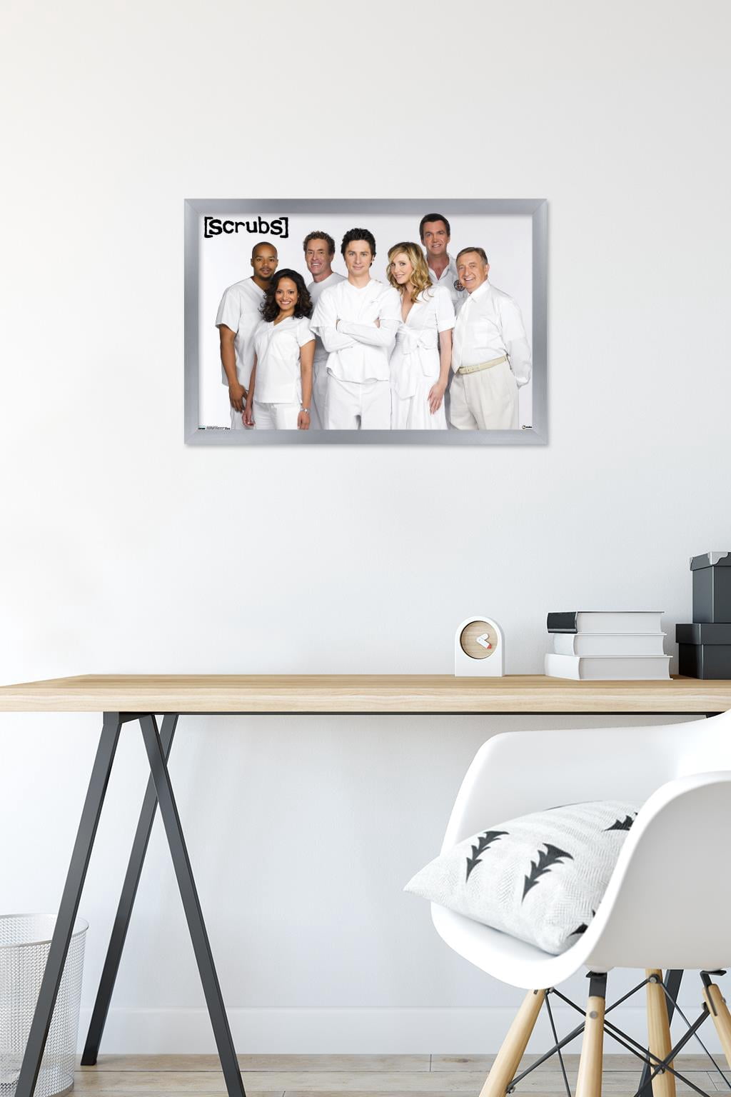 Scrubs - One Sheet Wall Poster, 14.725" x 22.375", Framed