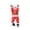 B, variant on Vikakiooze 2022 Santa Claus on ladder Christmas decoration Christmas figure Santa Claus