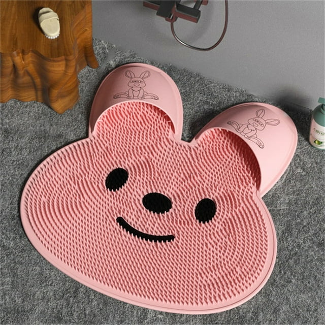 Karymi Rabbit Foot Rubbing Artifact, Rabbit Foot Massage Mats, Bathroom Non-Slip Mat, Bathroom Foot Shower Mat Up to 60% off Wal&mart Deals Victoria Day