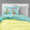 thumbnail image 2 of Carolines Treasures BB9322PILLOWCASE Golden Phoenix Quail Christmas Fabric Standard Pillowcase Teal Standard multicolor, 2 of 2