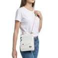thumbnail image 4 of PULLIMORE Small Crossbody Bags for Women Lightweight Vintage Soft PU Leather Cell Phone Purse Wallet Shoulder Bag Handbags, White, 4 of 9