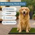 thumbnail image 2 of PETMAKER 20x30 Reusable 4-Layer Artificial Grass Puppy Pee Pad with Tray, 2 of 9