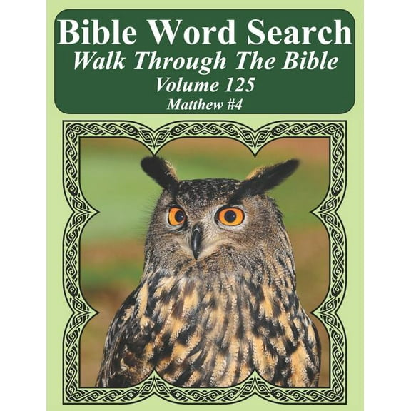 Bible Word Search Walk Through The Bible Volume 125: Matthew #4 Extra Large Print (Paperback) by T W Pope