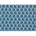 thumbnail image 2 of Zelouf Teal Corded Lace, Sewing, DIY, Crafts Fabric by the Yard, 444 Teal, 7 Yard, 2 of 2