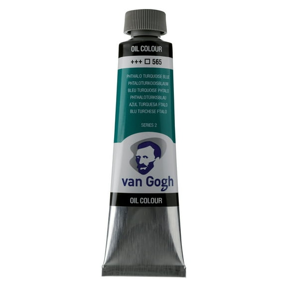 Royal Talens Van Gogh Oil Color, 40ml, Phthalo Turquoise Blue