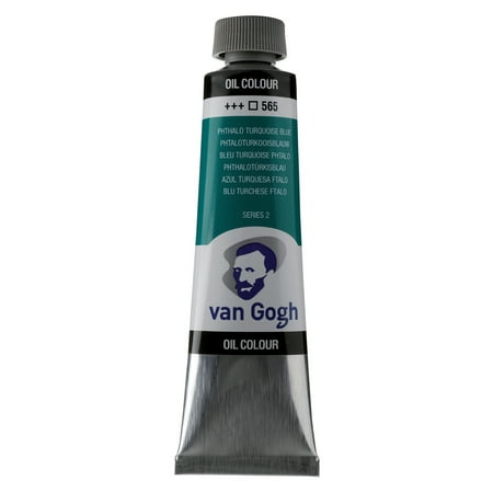 UPC: 8712079222338 | Royal Talens Van Gogh Oil Color 40ml Phthalo Turquoise Blue