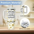 thumbnail image 4 of Birthday Gifts for Women Female-Sometimes You Forget You''re Awesome Travel Tumbler with Handle 40oz-Appreciation Thank You Gifts for Boss Coworker-Chao Coordinator Gifts White, 4 of 6