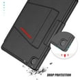 thumbnail image 6 of TECH CIRCLE Magnetic Stand Case for Samsung Galaxy Tab A8 10.5 Inch 2022 Release - Multiple Angles Shockproof Rugged Soft TPU Cover with Pencil Holder Card Slots Auto Sleep/Wake Smart Case,Black, 6 of 8