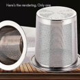 thumbnail image 2 of Stainless Steel Tea/Coffee/Juice Filter Screen - Food-Grade Leak-Proof Reusable Mesh Strainer, 2 of 5