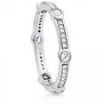 thumbnail image 1 of Bague en Argent avec Pierres de Zircon Cubique, 1 of 2