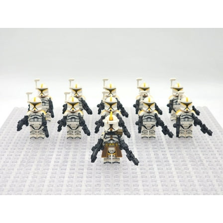 Star Wars Phase 1 Commander Bly 327th Clone Troopers 11pcs Minifigures Set