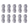 thumbnail image 4 of Lefu 10PCS Wire Rope Clamp Rope Connector Duplex Clamp Stainless Steel for Wire Rope, 4 of 8