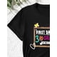 thumbnail image 3 of Camiseta gráfica divertida para el primer día de tercer grado para niñas. Cuello redondo informal negro con diseño de cámara de arcoíris y corazones. Tejido de poliéster suave para el verano. Camise, 3 of 7