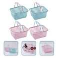 thumbnail image 3 of RENACLIPY  4Set Small Plastic Tidying up Baskets with Simple Design Handles for Household Use, 3 of 6