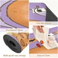 thumbnail image 6 of FREEAMG Pumpkin Cat Cute Long Trivet Table Runner Non-Slip Heat Resistant Table Protector Waterproof Easy to Clean Halloween Ghost Hot Pads Pot Holder Table Mats, 6 of 7
