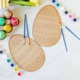 thumbnail image 1 of Ganfancp Set de Pintura de Pascua Manualidades Infantiles de Bricolaje En Madera Decoración de Pascua Relleno de Cestas Juegos Familiares de Pascua para Niños Artículos En Liquidación Set para Pintar, 1 of 5