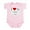 Petal Pink, variant on CafePress - I Love My Haitian Dad Infant Bodysuit - Baby Light Bodysuit, Size Newborn - 24 Months