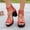 Watermelon Red, variant on Viluyesy Womens Dress Pumps, Back Zipper Chunky Heels Open Toe Elegant Party Wedding Shoes Black US6.5